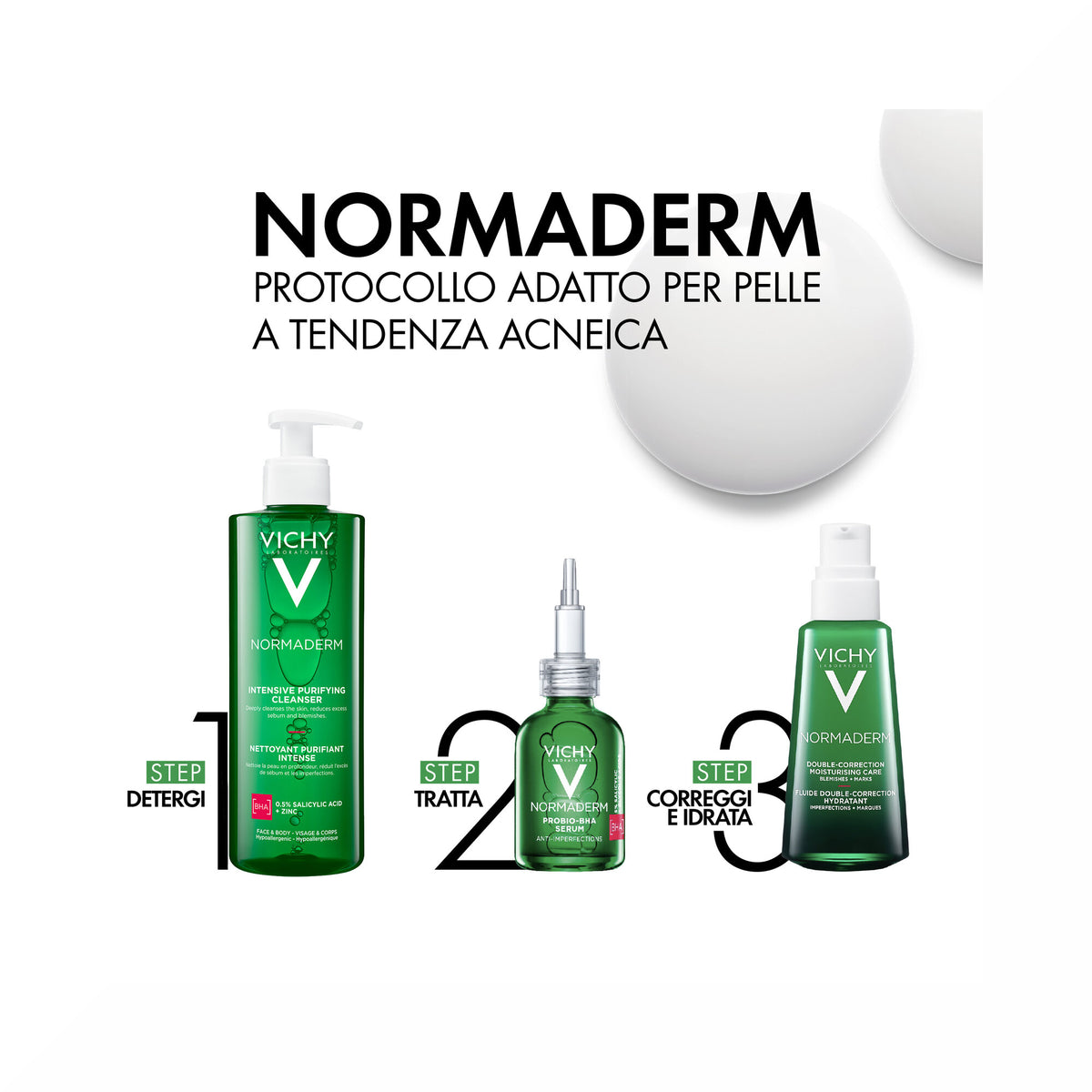 Vichy NORMADERM GEL DETERGENTE ANTI-IMPERFEZIONI 200 ml-10