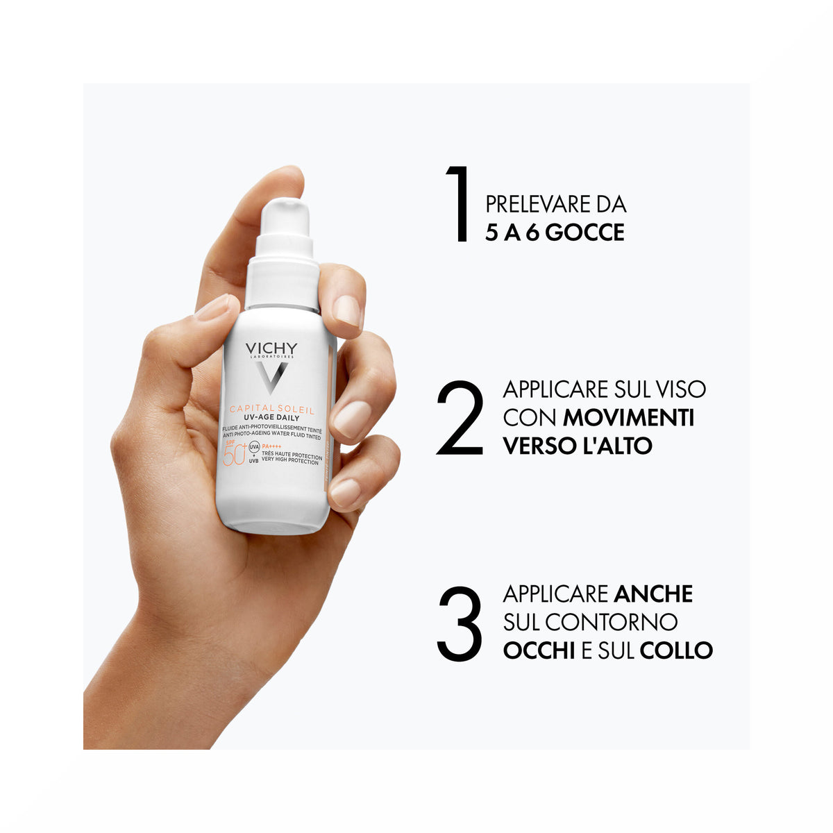 Vichy Capital Soleil Fluido Anti-Fotoinvecchiamento colorato 50+SPF 40 ml-13