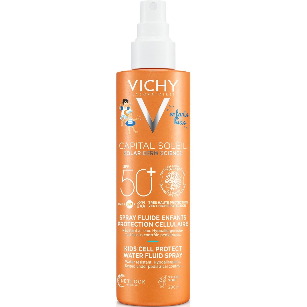 Vichy Capital Soleil Solare Spray Dolce Bambini Texture ultra-leggera SPF 50+ 200 ml-2