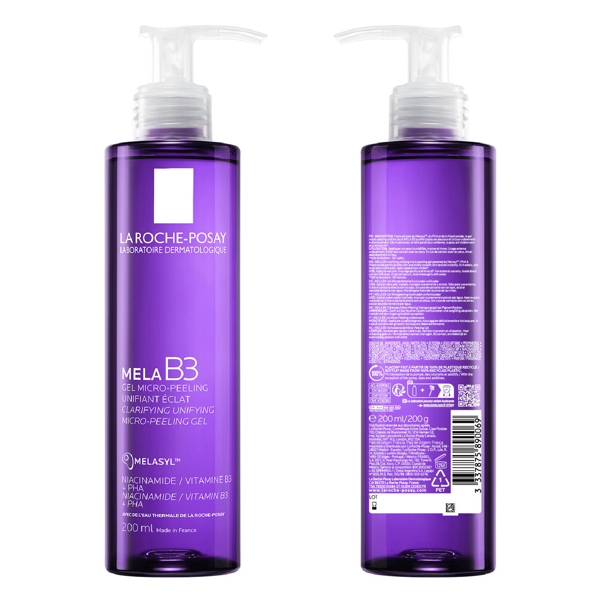 La Roche-Posay Mela B3 Gel Detergente Micro-Peeling Anti-Macchie 200 ml-10
