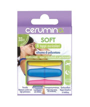 Cerumina Soft 8 Tappi Auricolari in schiuma di poliuretano-1