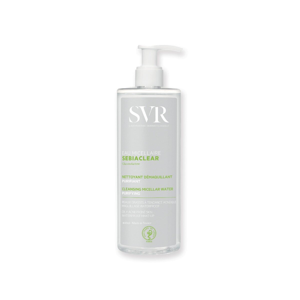 SVR SEBIACLEAR Eau Micellaire acqua micellare detergente 400ml-2