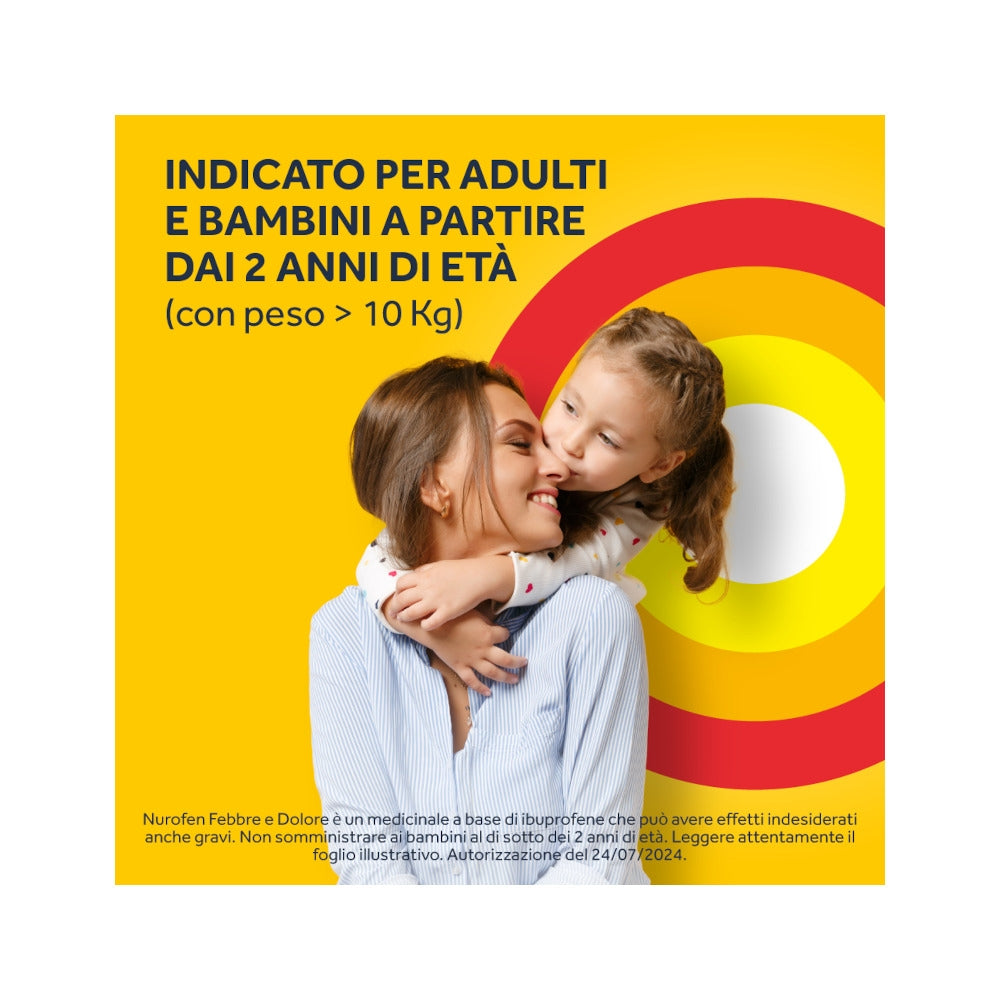 Nurofen Febbre e Dolore Ibuprofene Bambini 200 mg/5 ml 100 ml-8