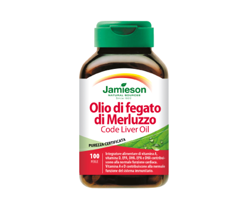 Jamieson Olio di fegato di Merluzzo 100 perle-1