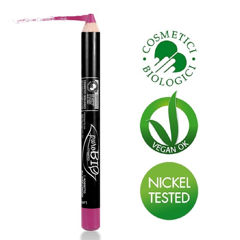 PuroBio Cosmetics Matitone Rossetto n.21 Magenta-1