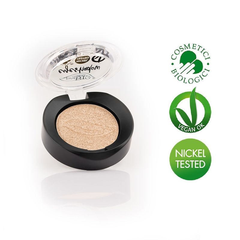 PuroBio Cosmetics Ombretto in Cialda n.01 Champagne-1
