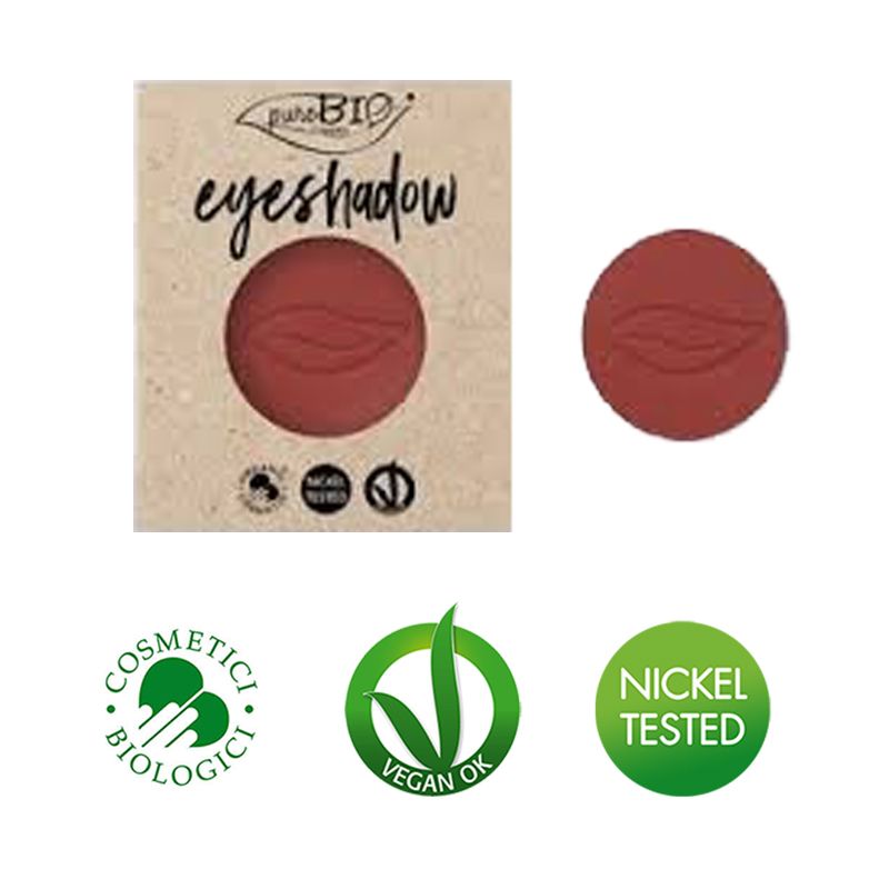 PuroBio Cosmetics Ombretto Compatto n.13 marsala-1