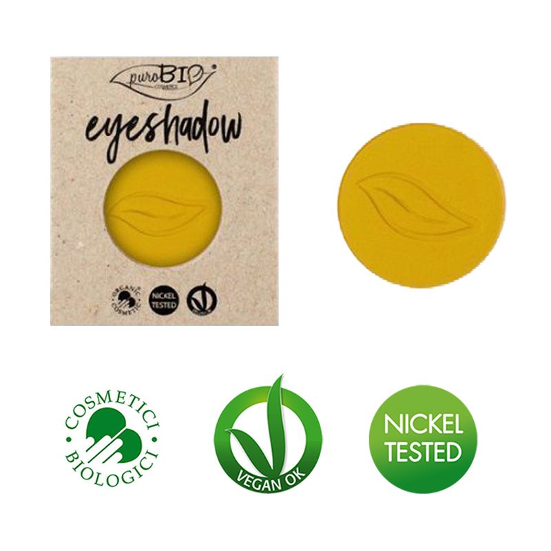 PuroBio Cosmetics Ombretto Compatto n.18 giallo indiano-1