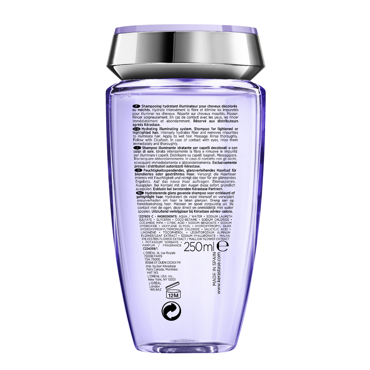 Kérastase Shampoo Blond Absolu Bain Lumière - 250 ml