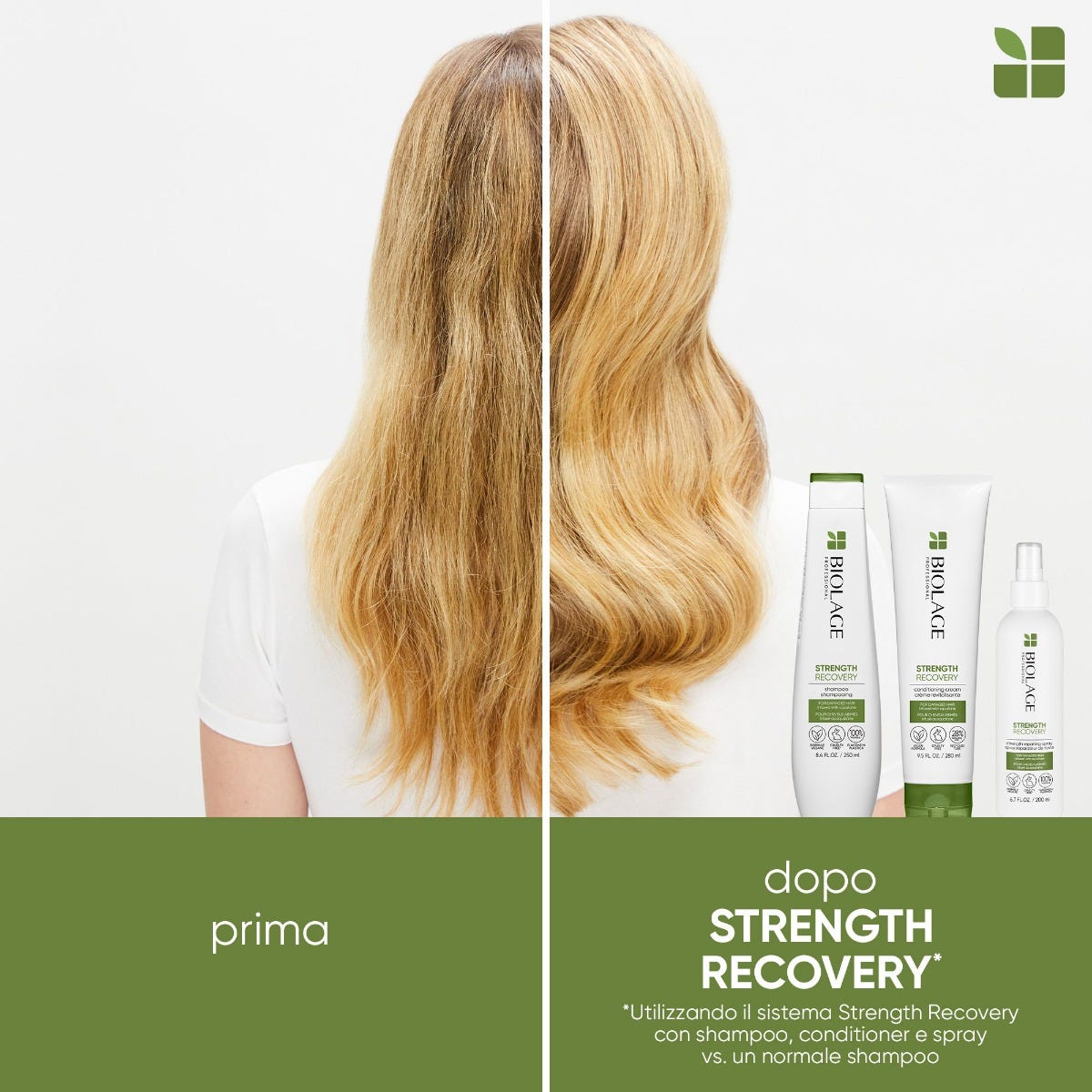 Biolage Strength Recovery Conditioner per Capelli Danneggiati 200 ml