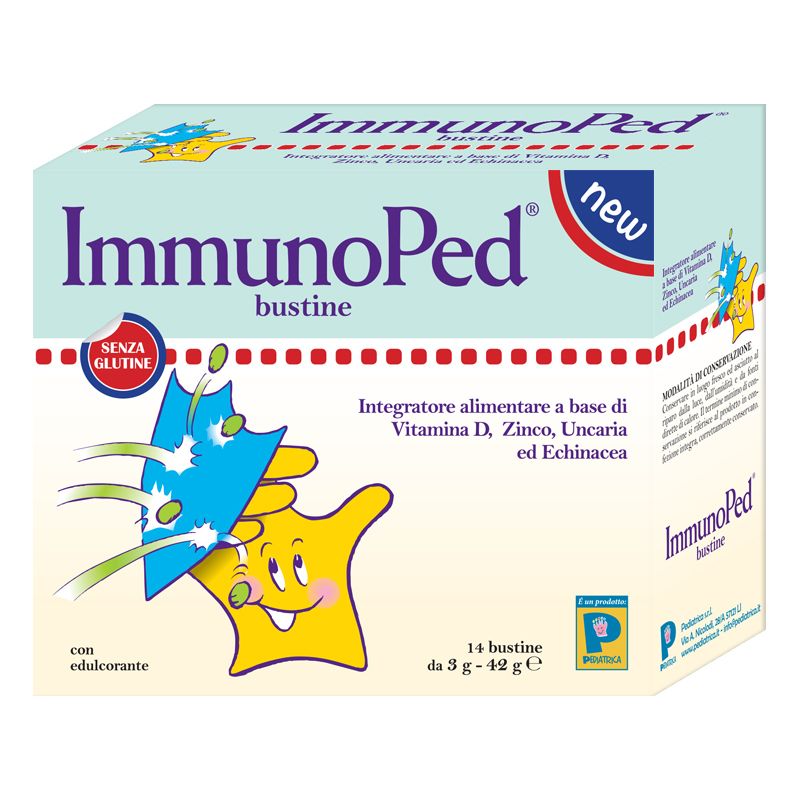 Pediatrica ImmunoPed prevenzione da raffreddamento 14 bustine-1