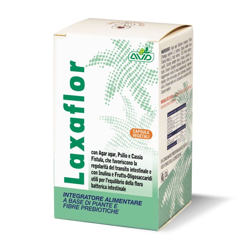 AVD Laxaflor equilibrio della flora intestinale 50 capsule vegetali-1