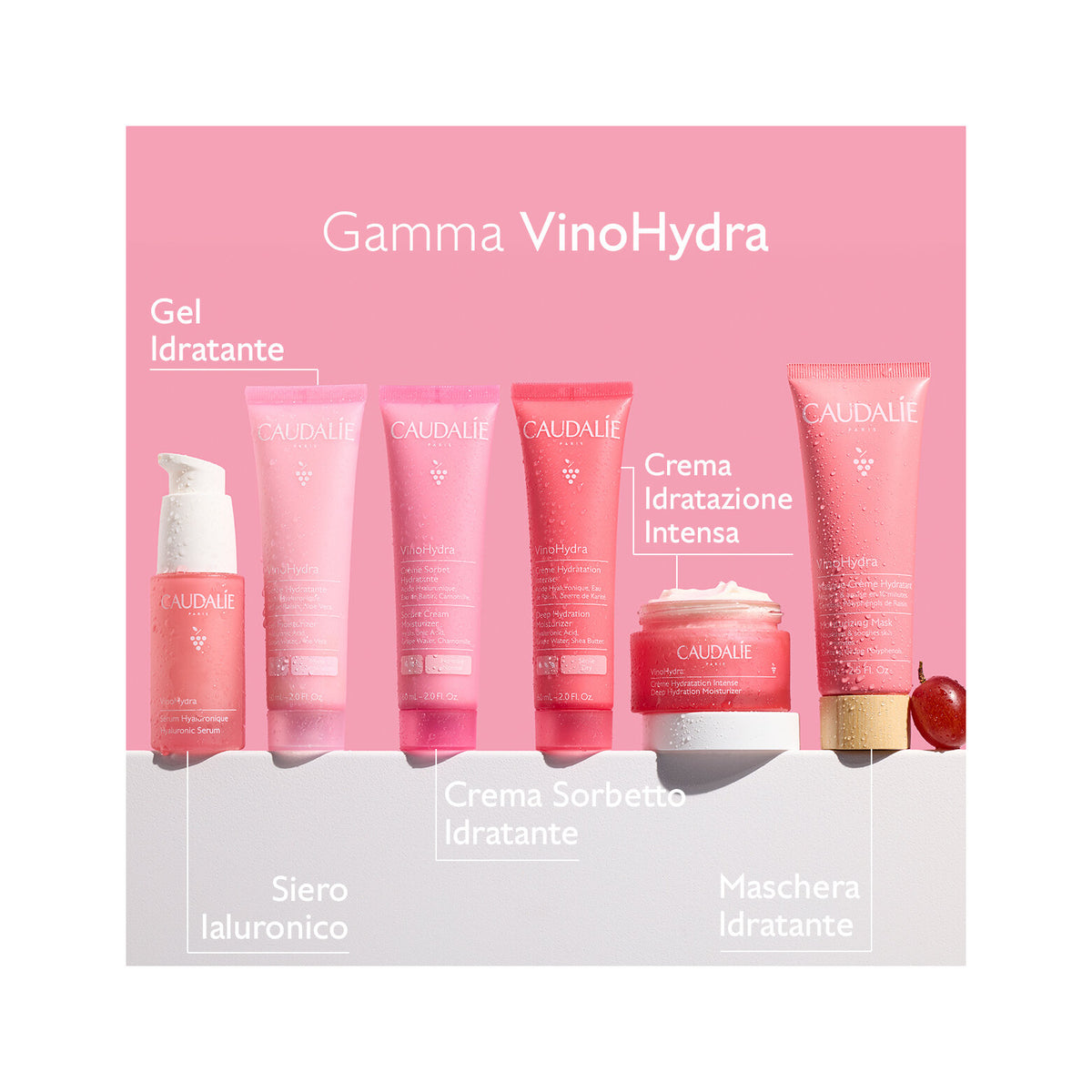 Caudalie Vinohydra Siero Ialuronico Viso 60ml-7