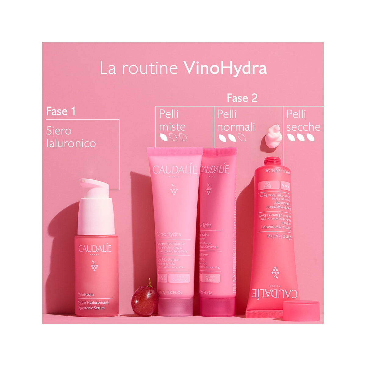 Caudalie Vinohydra Crema Idratazione Intensa Viso 60ml-6