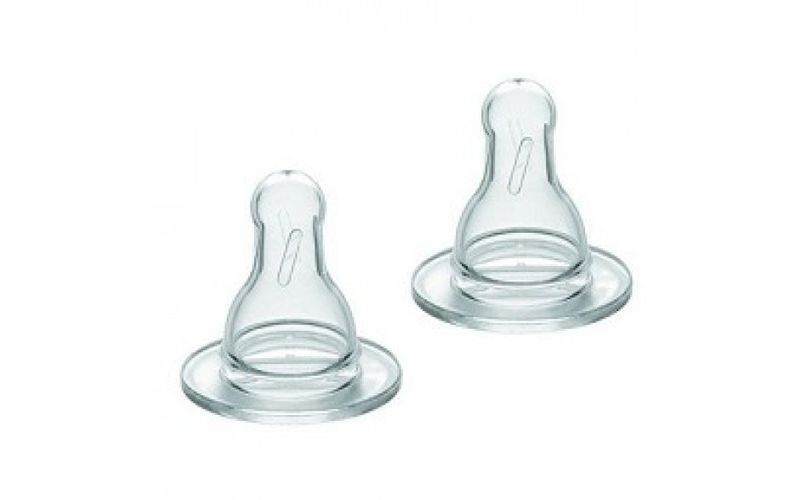 Medela Tettarella slow silicone 2 pezzi-1
