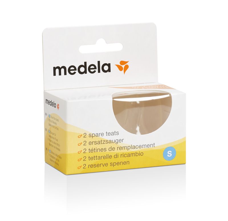 Medela Tettarella slow silicone 2 pezzi-1