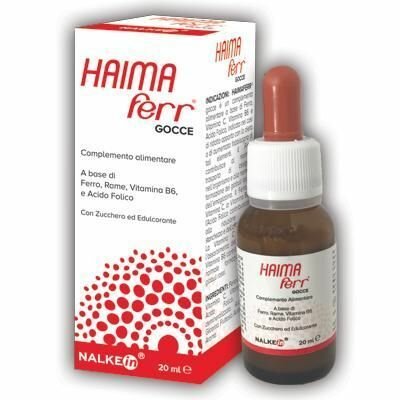 Nalkein Haimaferr utile per le carenze di ferro nei bambini Gocce 20ml-2