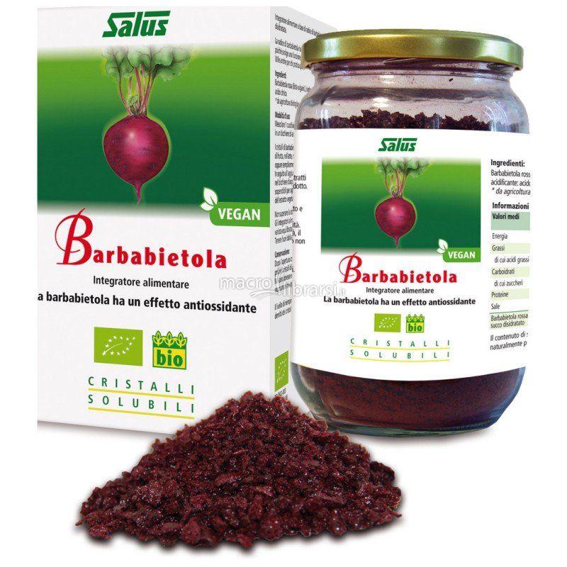 Salus Cristalli Solubili di Barbabietola Rossa effetto antiossidante 200g-1