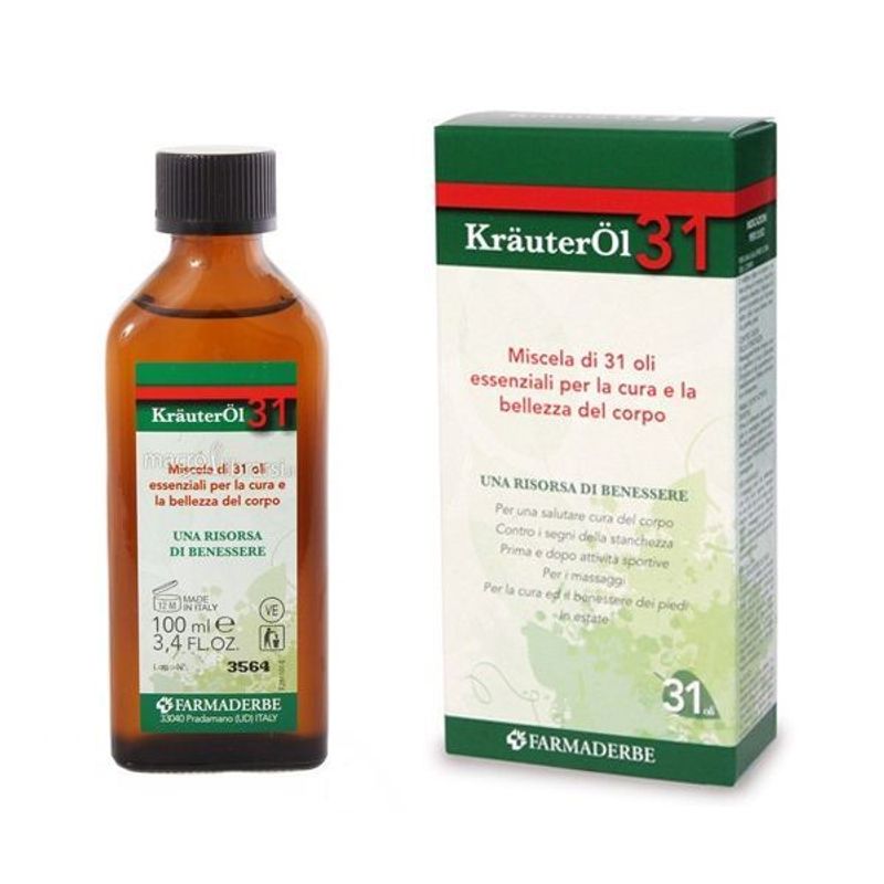 Farmaderbe Krauterol 31 miscela di oli essenziali 100 ml-1