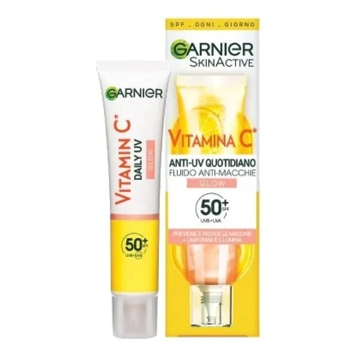 Garnier SkinActive Fluido Anti-Macchie Vitamina C 40ml SPF50+-1