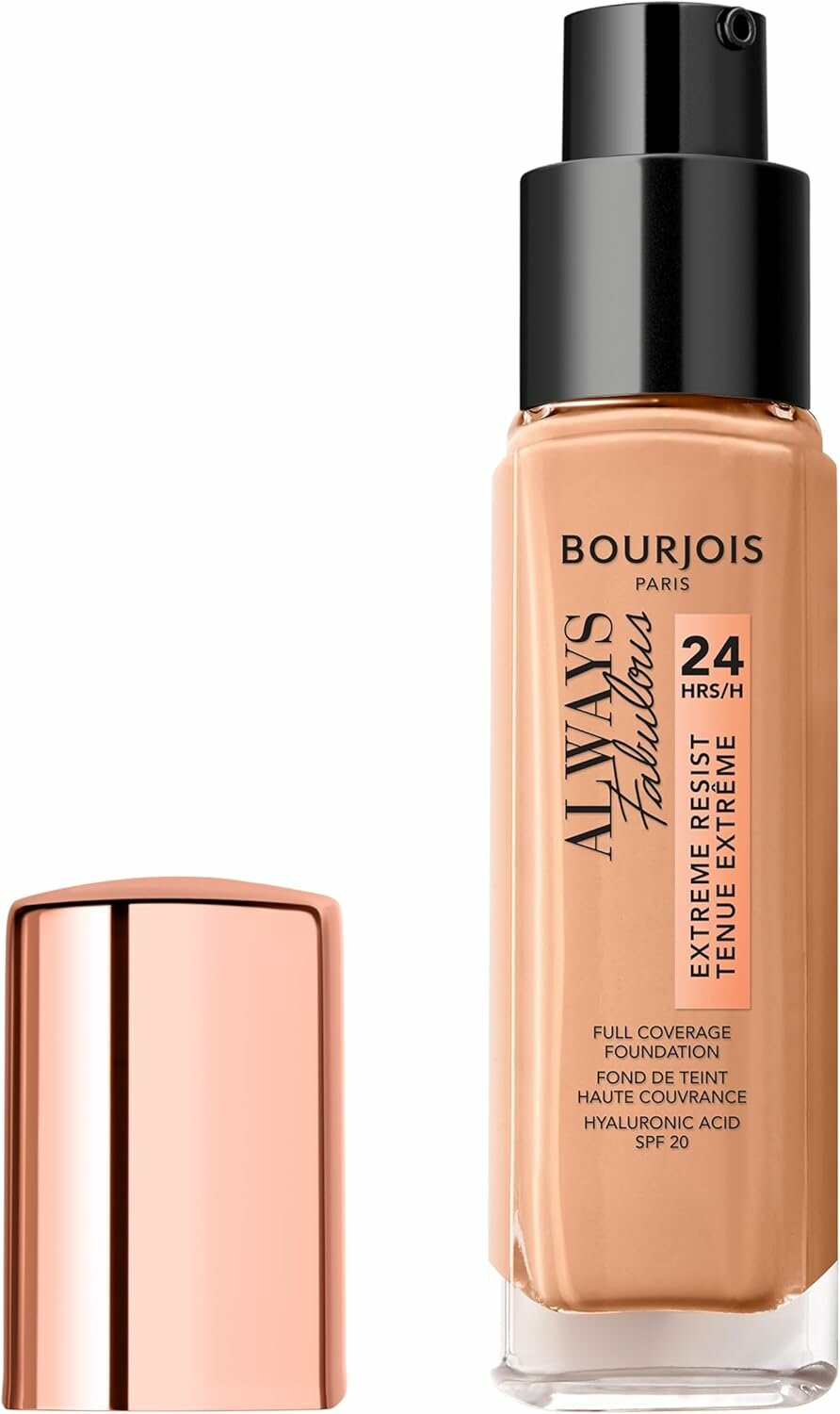 Bourjois Always Fabulous Fondotinta Coprente Liquido 200 Rose Vanilla-1