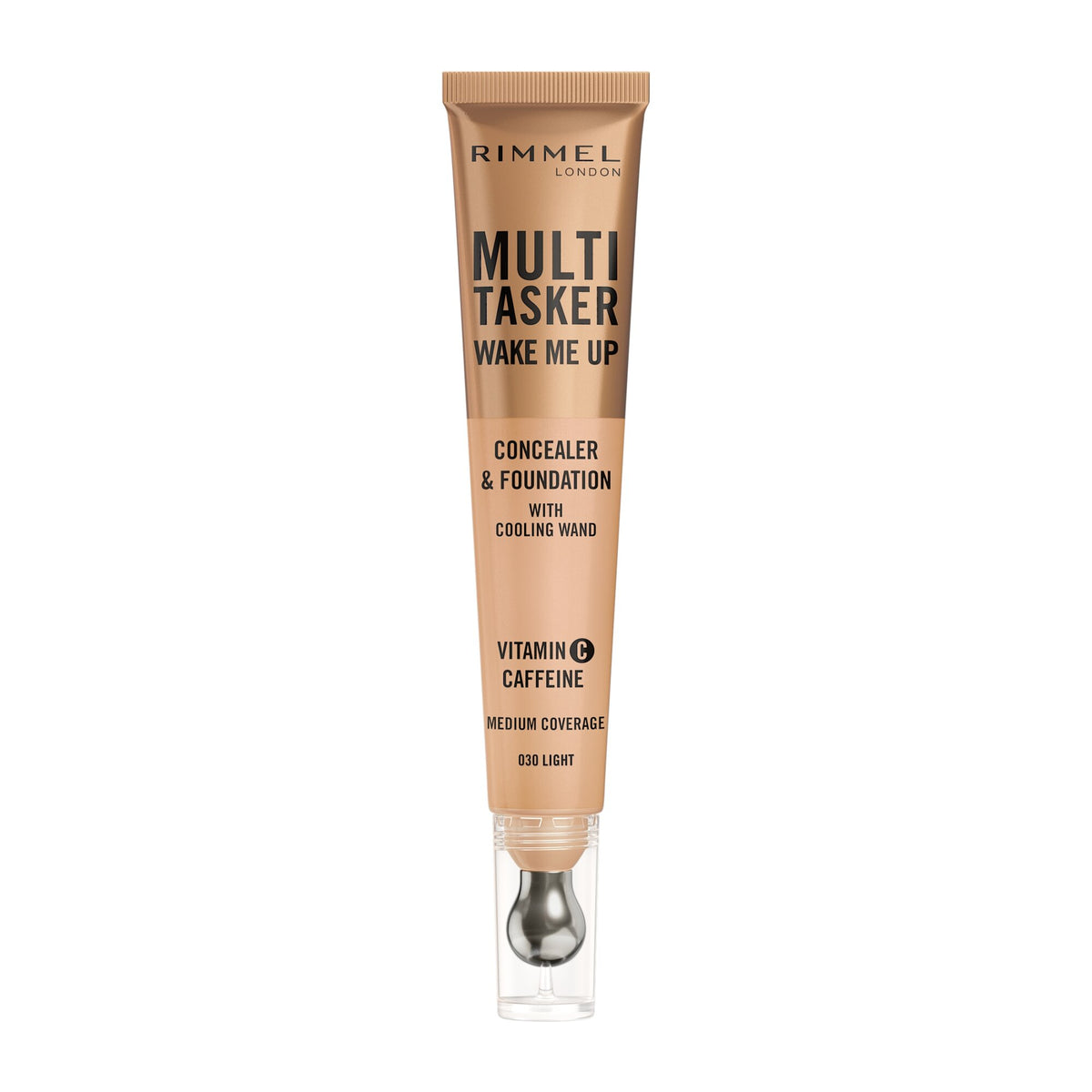Rimmel Multi-tasker Wake Me Up Correttore & Fondotinta Formula Vegana 030 Light 20ml-1