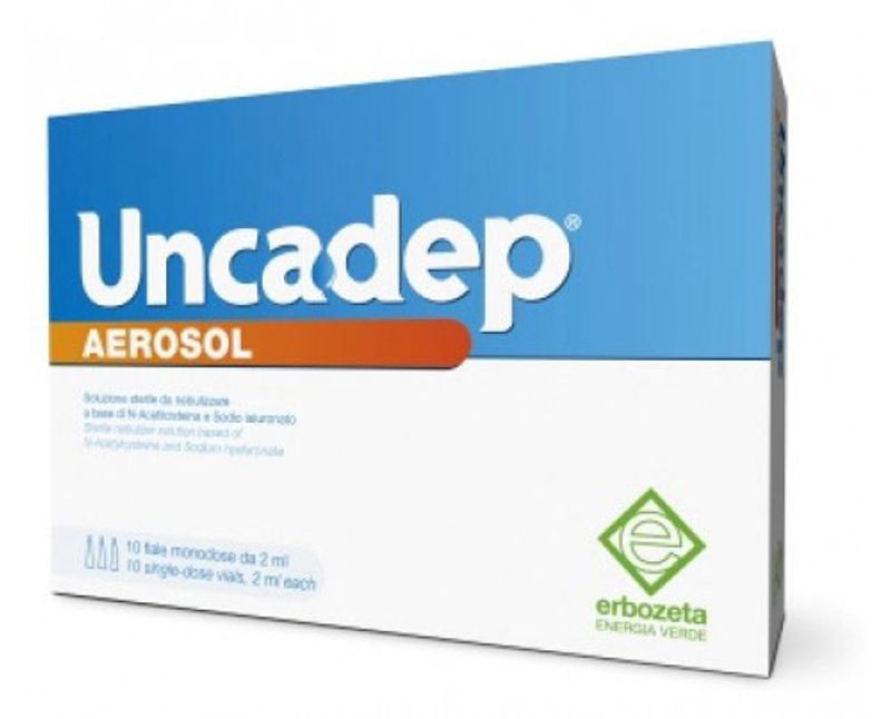 Uncadep aerosol soluzione sterile 10 fiale monodose da 2 ml-1