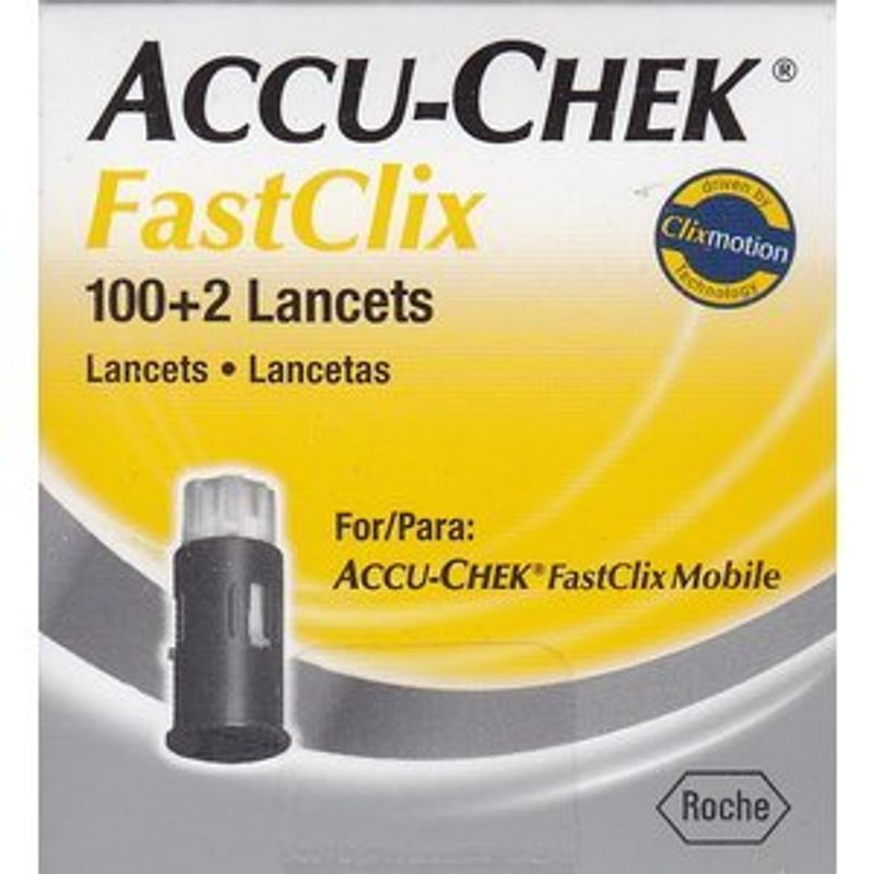 100+2 lancette Accu Chek Fast Clix-1