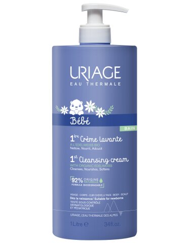 Uriage Bebe Crema Lavante 1 Litro-12