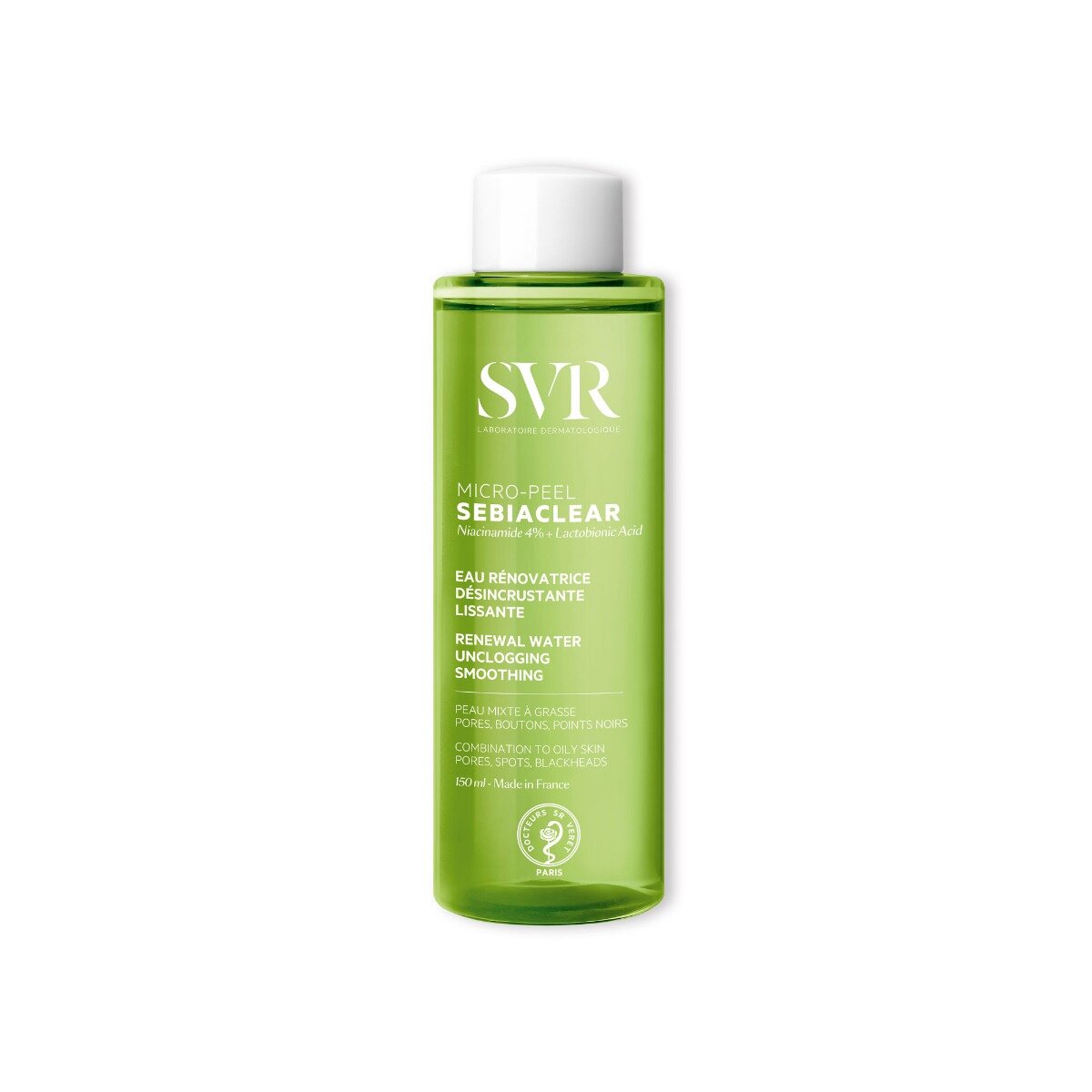 SVR Sebiaclear Micro-Peel acqua rinnovatrice 150ml-2