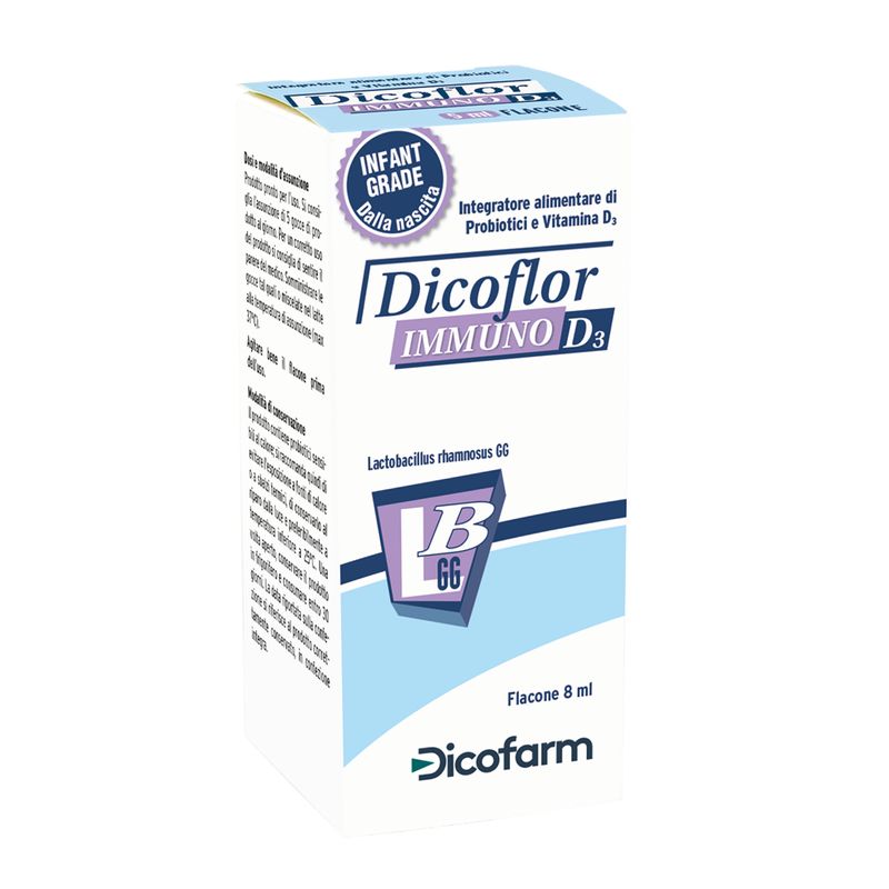 Dicoflor Immuno D3 difese immunitarie 8ml-1