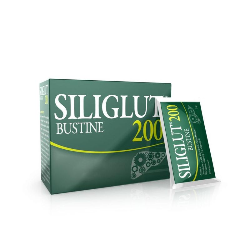 Siliglut 200 Integratore Alimentare Stress Ossidativo apparato digerente 20 Bustine-1