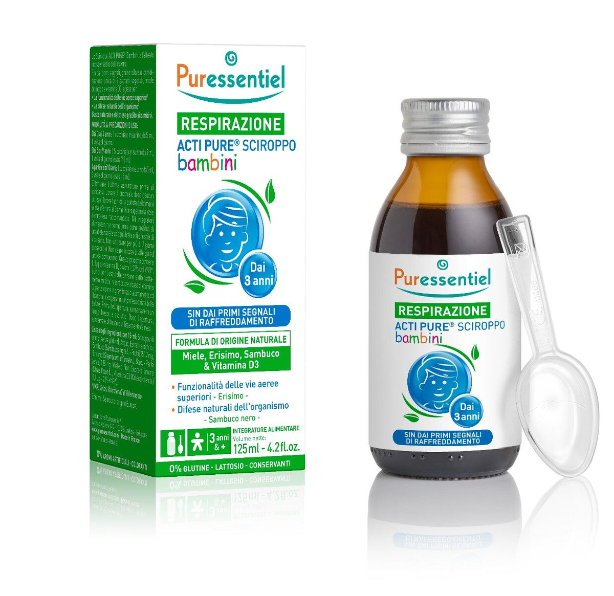 Puressentiel Respirazione Acti Pure Sciroppo Bambini 125ml-2