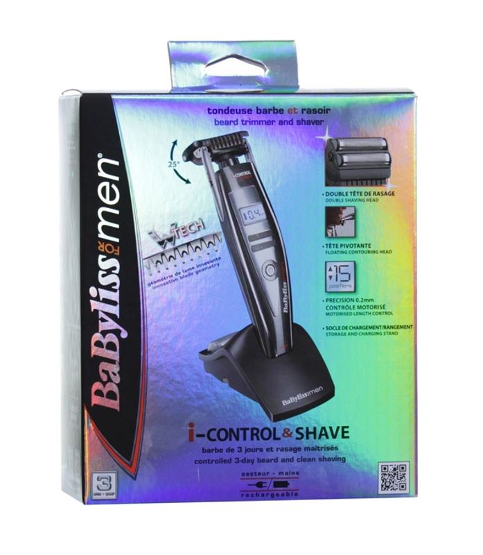 Babyliss for Men E877E Rasoio i-control&shave-1