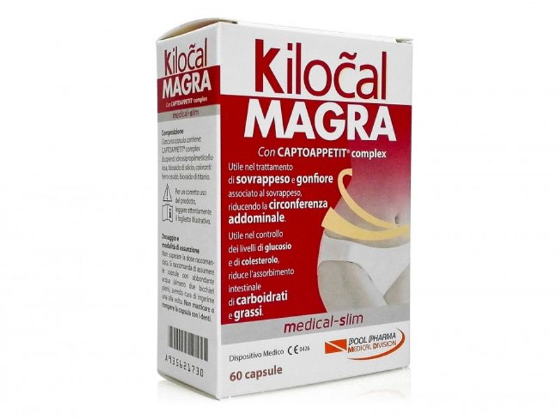 Kilocal Magra sovrappeso e gonfiore 60 capsule-1