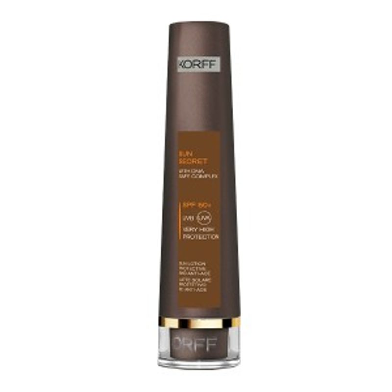 Korff Sun Secret Latte Solare Protettivo ed Anti Age SPF 50+ 100ml-1
