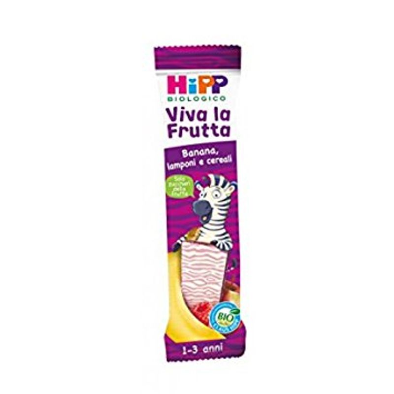 Hipp Barretta Viva la Frutta banana lamponi e cereali 23g-1