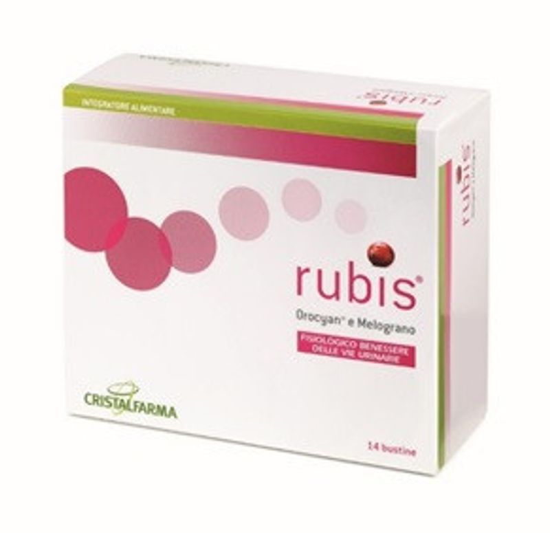 Rubis Integratore Alimentare per il benessere delle vie urinarie 14 bustine-1