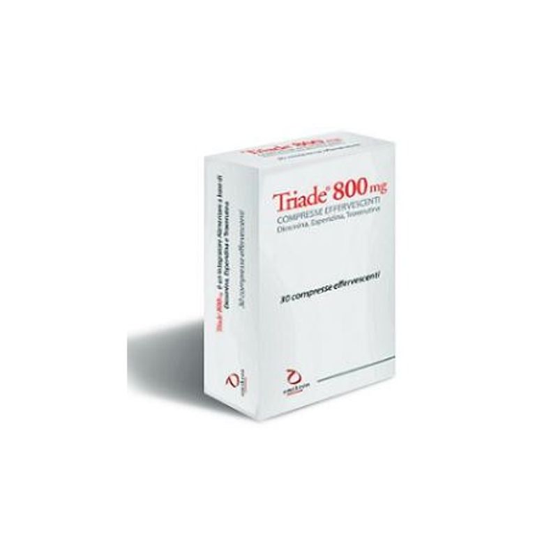 Triade 800mg integratore alimentare 30 compresse effervescenti-1