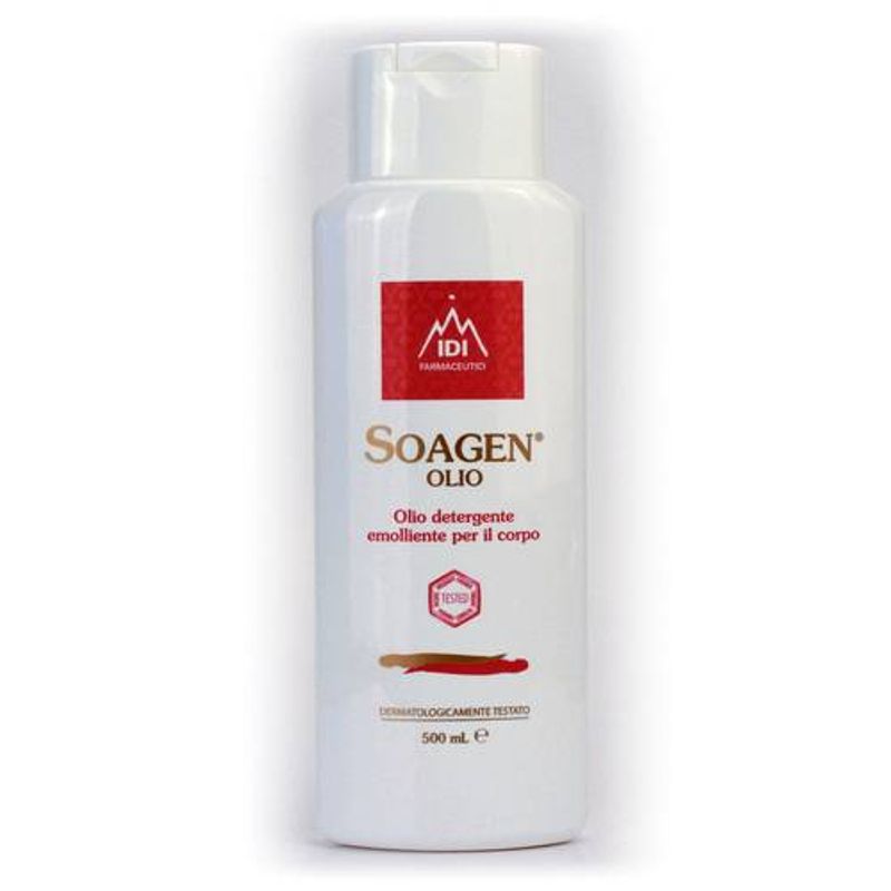 Soagen Olio detergente ed emolliente pelle delicata e secca 500ml-1