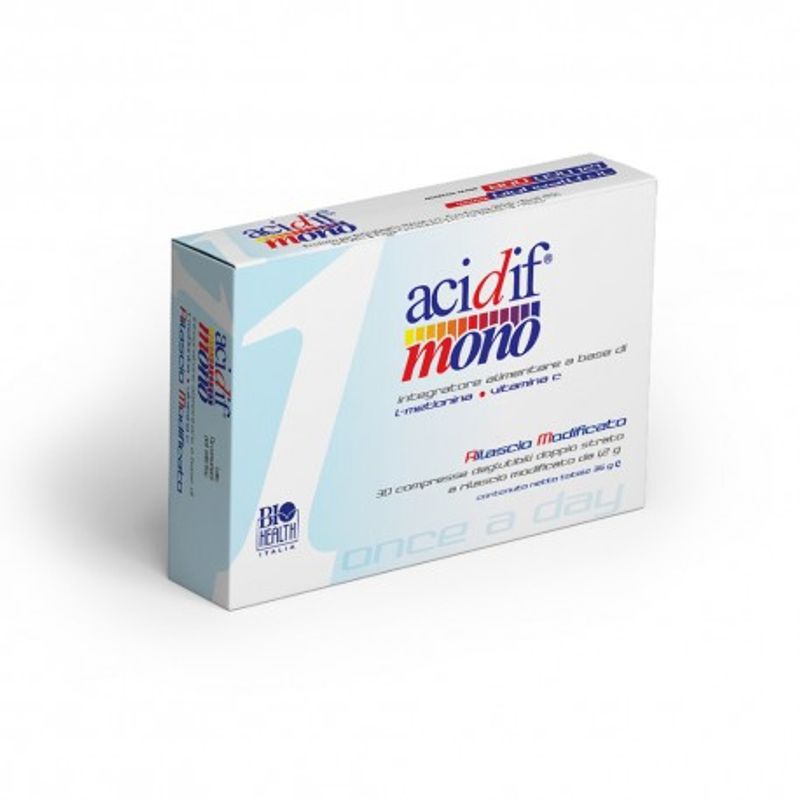 Acidif Mono integratore alimentare per le vie urinarie 30 compresse-1