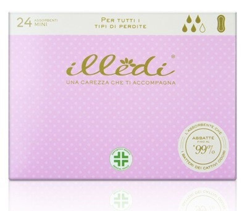 Illedi Assorbenti Mini senza ali 230mm 24 pezzi-1