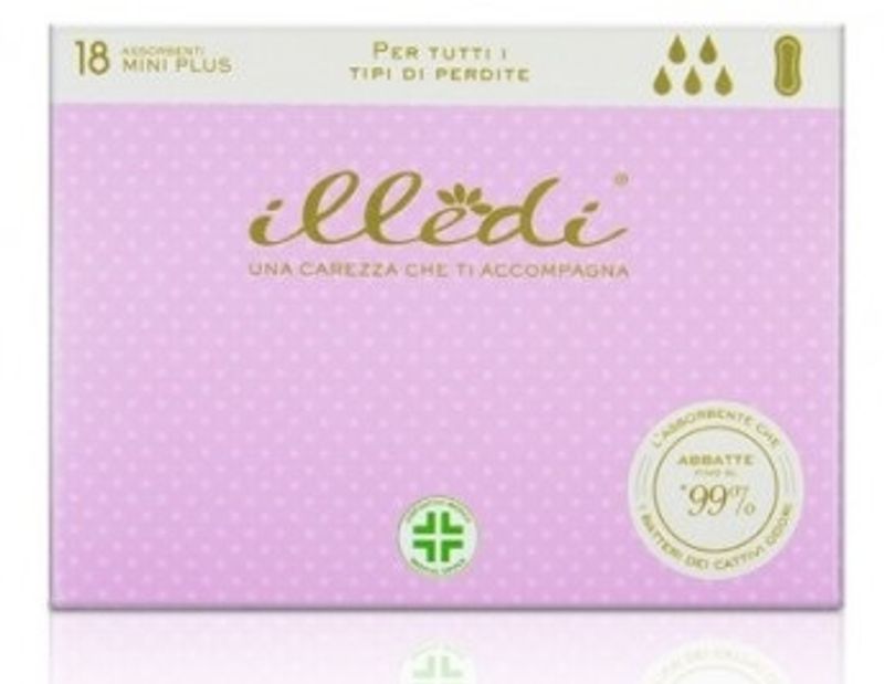 Illedi Assorbenti Mini senza ali 280mm 18 pezzi-1