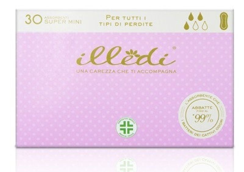 Illedi Assorbenti Mini senza ali 180mm 30 pezzi-1