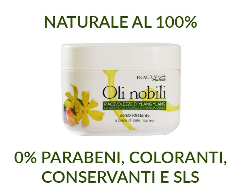 Oli Nobili Piacevolezze di Ylang Ylang Scrub idratante 500gr-1
