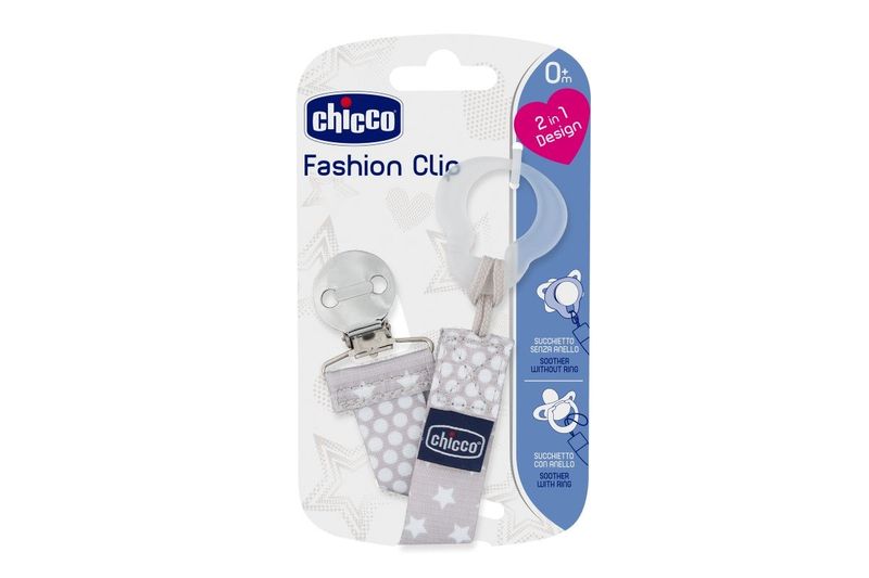 Chicco Fashion Clip Neutro 2in1 0+ mesi-1