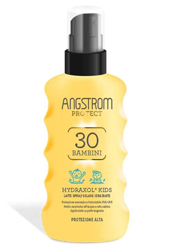 Angstrom Protect SPF30 Bambini Hydraxol Kids latte spray solare idratante 175ml-1
