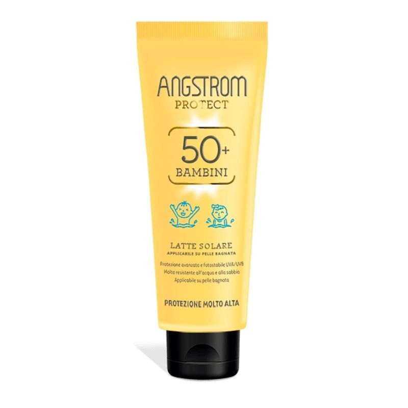 Angstrom Protect SPF50+ Bambini Latte Solare applicabile su pelle bagnata 250ml-1