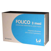 Folico 3 mesi integratore alimentare utile in gravidanza 90 compresse-1