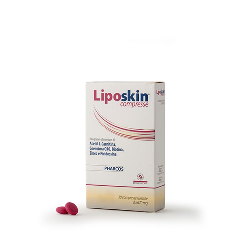 Liposkin Pharcos integratore alimentare utile per la pelle 30 compresse-1
